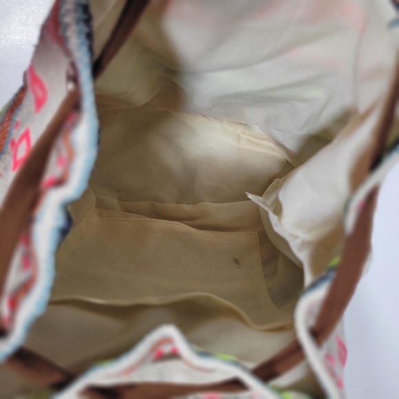 Old East Main Co. Mini Backpack Boho Aztec Western Style Multicolor 11”H x 10”L - Picture 7 of 10